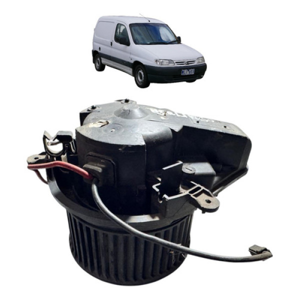 Motor Ventilador Do Aquecedor Citroen Berlingo 1.8 1998 1999 Preto