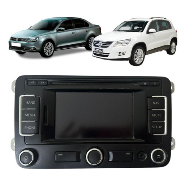 Central Multimídia Volkswagen Jetta Tiguan 2010 2011 12 2014