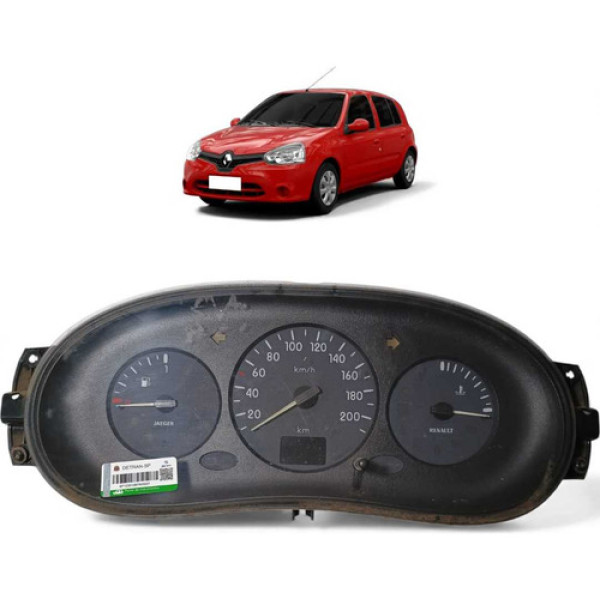 Painel Instrumento Renault Clio 1.0 2004 2005 Preto