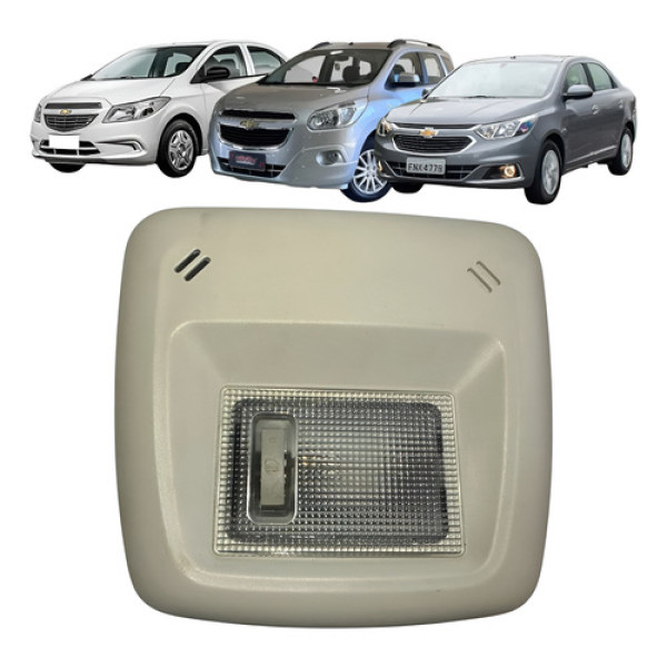 Lanterna Cortesia Luz Teto E Moldura Cobalt Onix Spin Prisma