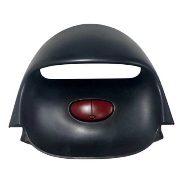 Moldura Computador Bordo Painel Centro Peugeot 206 2003 2007 Preto Liso