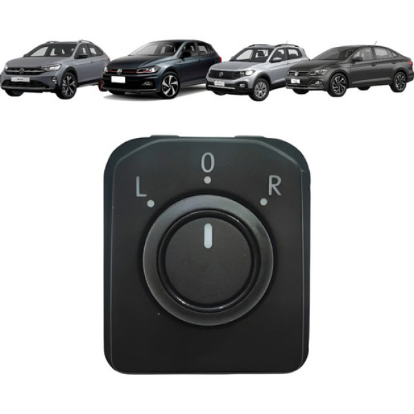 Botão Regulagem Retrovisores Virtus/novo Polo 2g0959565