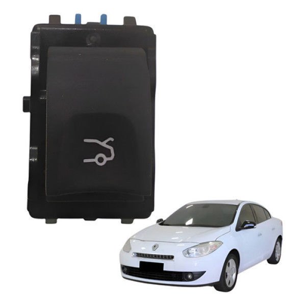 Botao Abertura Porta Malas Renault Fluence 2011 2013 2016