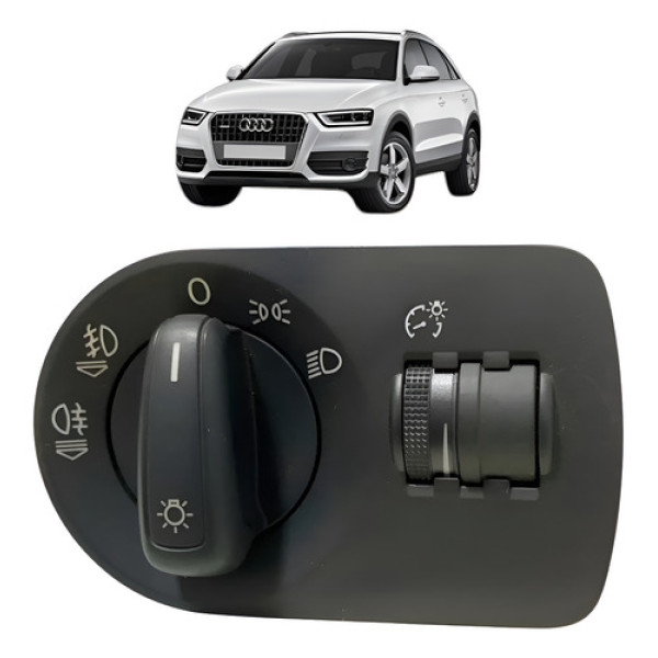 Botão Farol Milha Moldura Audi Q3 2012 2015 8x1941531af