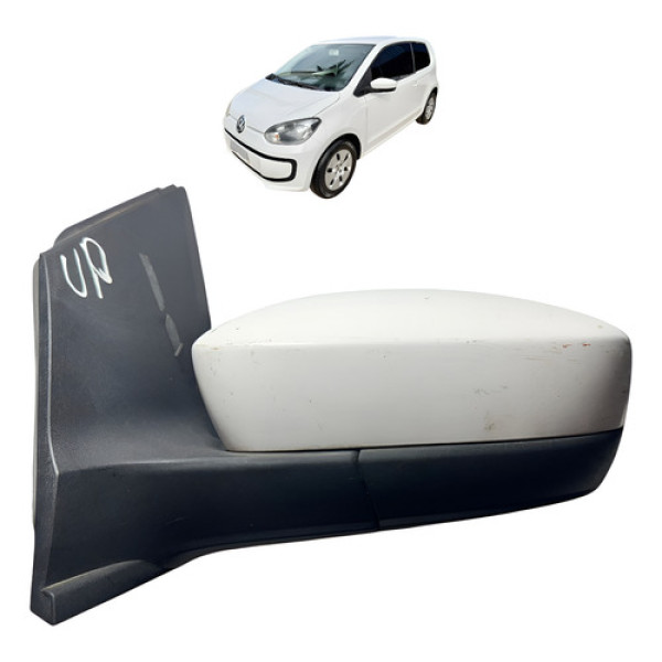 Retrovisor Esquerdo Manual Volkswagen Up Take 2015 2016 2017