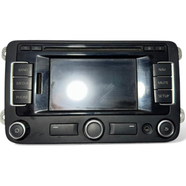 Central Multimídia Volkswagen Jetta Tiguan Amarok Passat Preto