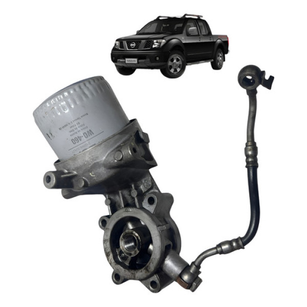 Flange Filtro Óleo Nissan Frontier 2.5 Diesel 2010 2011 2012