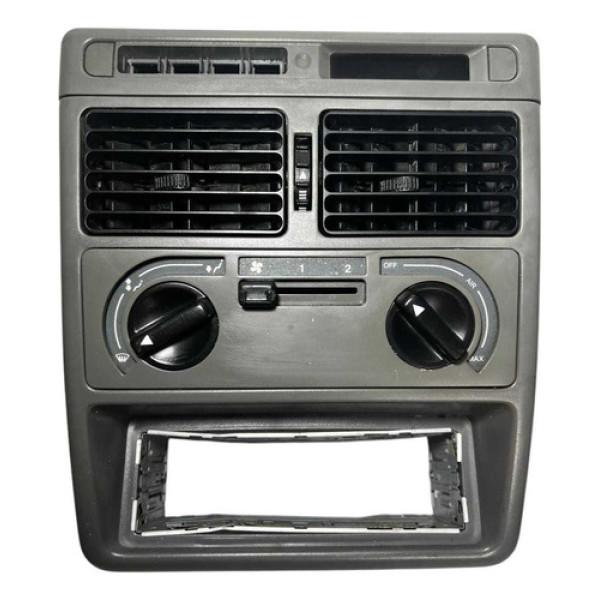 Moldura Central Painel Com Comando Ar Fiat Uno 2004 Original