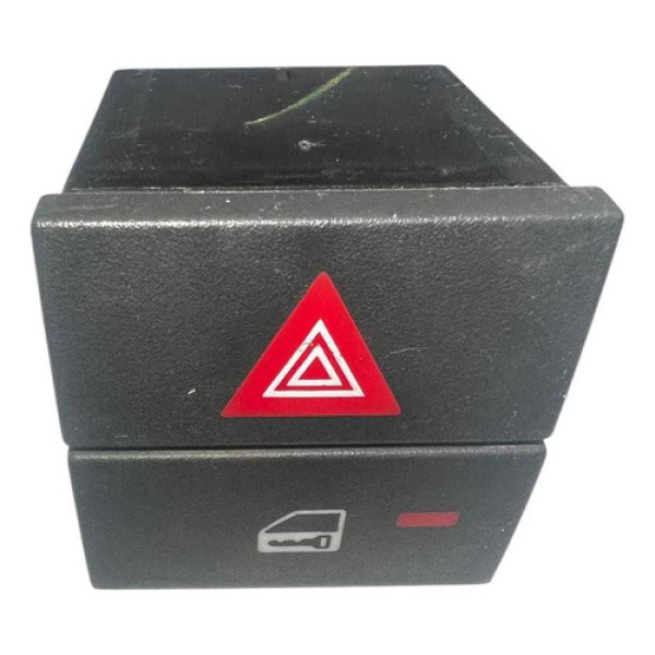 Botão Pisca Alerta/trava Gm Vectra 2006/11 93307964 Preto Pr Preto