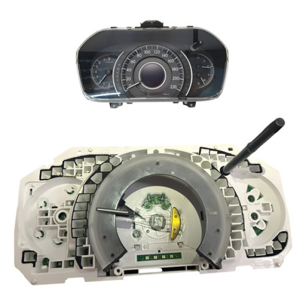 Carcaça E Placa Para Painel Instrumentos Honda Crv 2013 2014 Preto