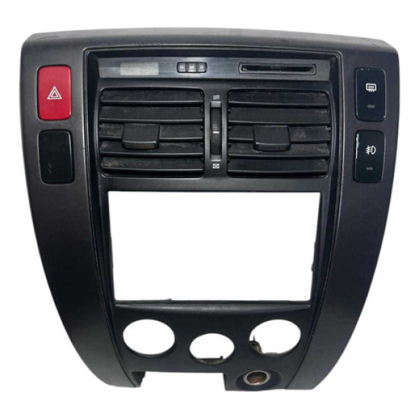 Moldura Painel Central Hyundai Tucson 2007/2015 (usado) Preto