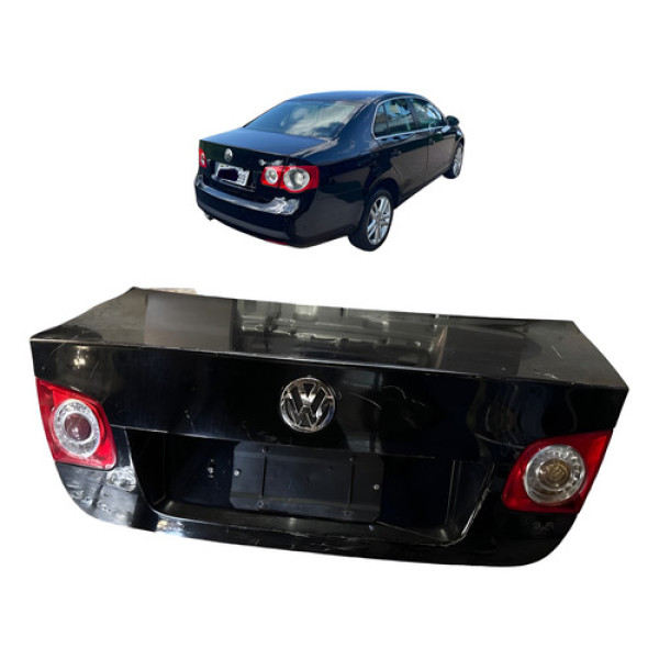 Tampa Traseira Volkswagen Jetta Mk5 2006 2007 2008 2009 2010 Preto