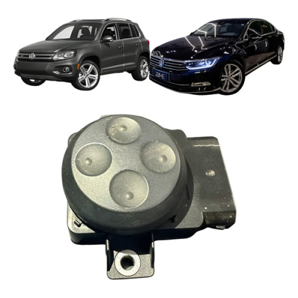 Botão Ajuste Lombar Banco Esquerdo Volkswagen Tiguan Passat Preto