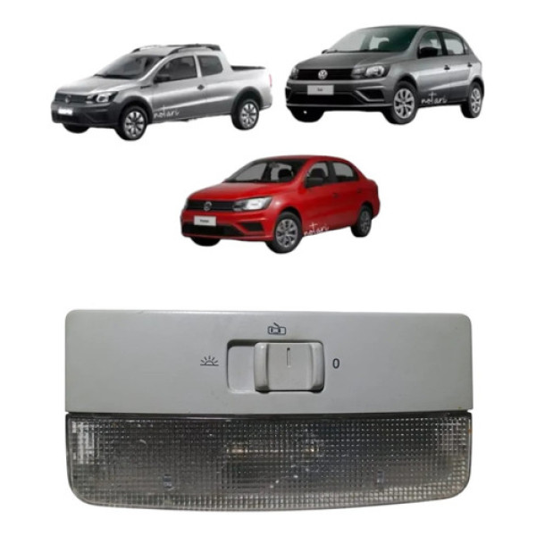 Luz Lanterna Teto Cortesia Vw Saveiro Voyage Gol 2014 A 2020