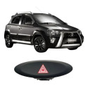 Botao Interruptor Pisca Alerta Toyota Etios 2013 Á 2020 Orig Preto