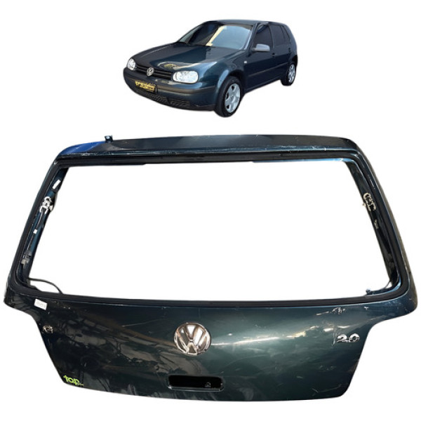 Tampa Traseira Volkswagen Golf Sapão Mk4 2001 2002 2003 2004 Verde