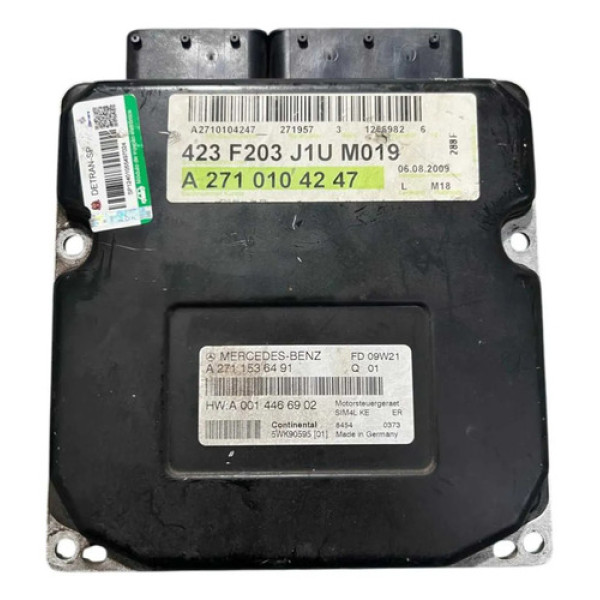 Módulo De Injeção A2711536491 5wk90595 Mercedes Clc200