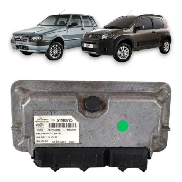 Modulo Injeção Uno Mille Economy Way 1.0 8v Flex Iaw 4cf.uf 