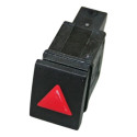 Botão Interruptor Pisca Alerta Volkswagen Polo 2003 2005 Preto
