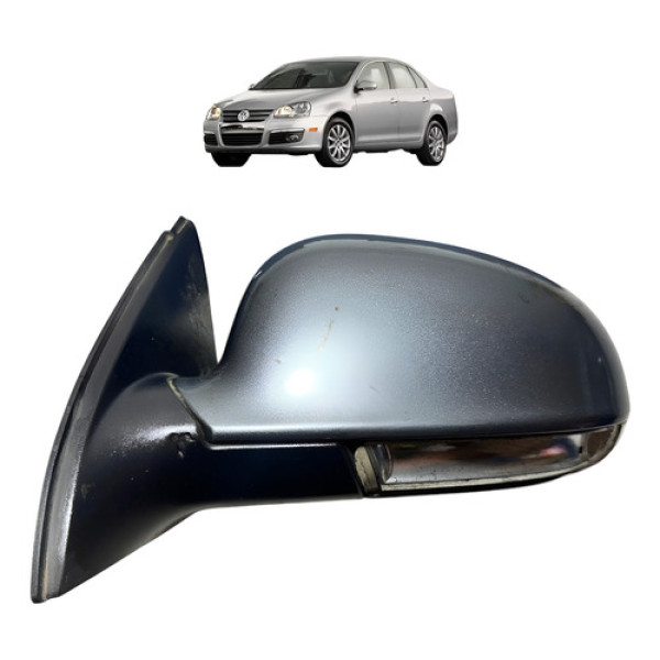 Retrovisor Esquerdo Volkswagen Jetta Mk5 2007 2008 Elétrico