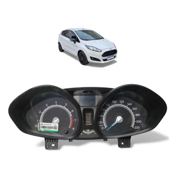 Painel Instrumento Ford New Fiesta 2017 2018 Preto