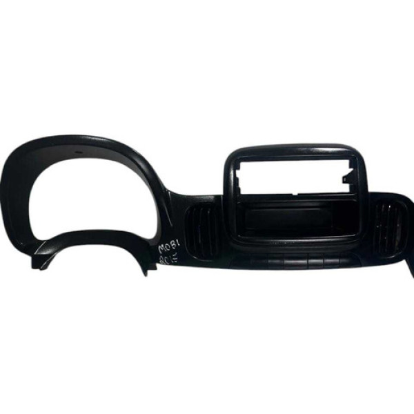 Moldura Painel Central Do Fiat Mobi 16/21 Preto Original