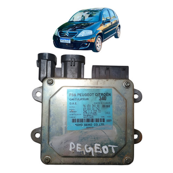 Central Módulo Da Direção Citroen C3 1.4 04/12 9665434080