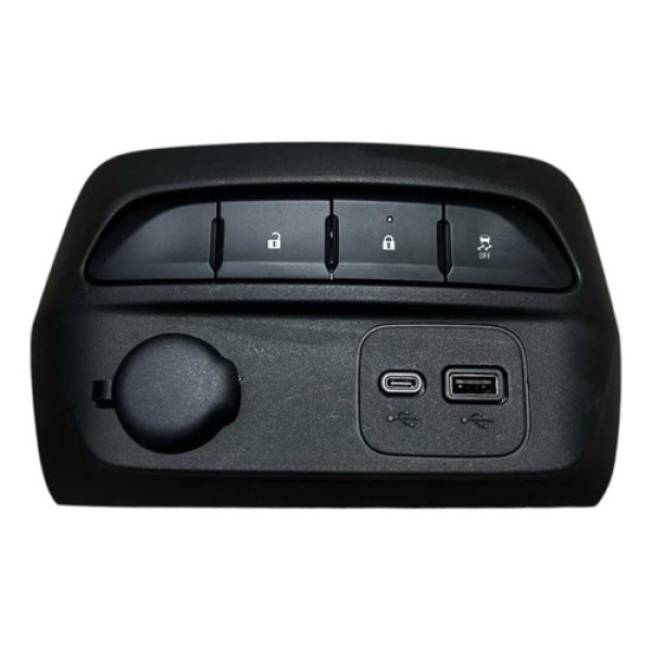 Moldura Painel Central Spin 2025 C/ Botões Entrada Usb