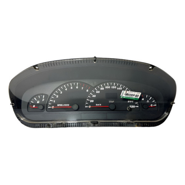 Painel De Instrumento Fiat Brava Marea 2001 2002 2003 Preto Preto