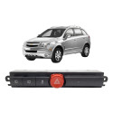 Botão Pisca Alerta Gm Captiva 2010 2011 2012 2013 2014 2015 Preto