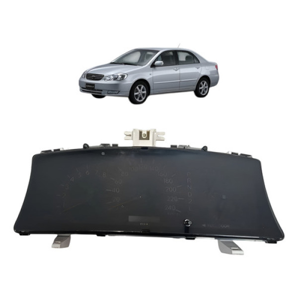 Painel Instrumento Toyota Corolla Seg Automático 2004 2005 Preto