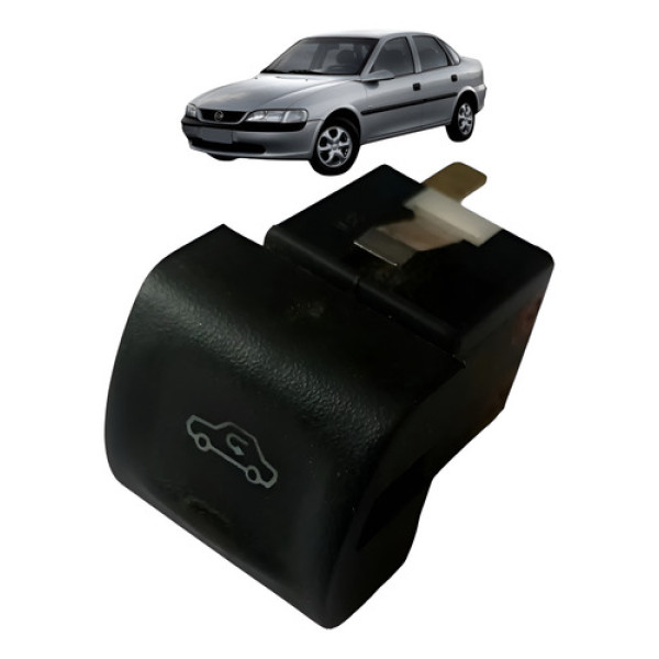 Botão Recirculação Ar Chevrolet Vectra 1997 A 2000 90457320 Preto