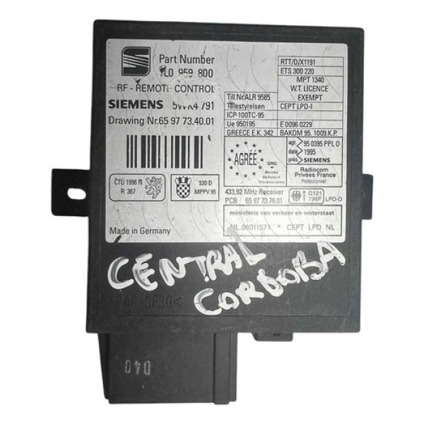 Módulo Central Controle Cordoba Polo 95 01 1l0959800