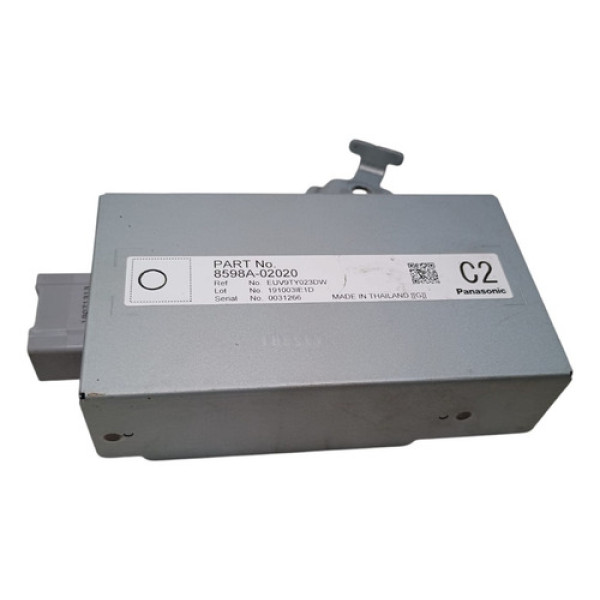 Módulo Central Controle Toyota Corolla Hybrid 2020 8598a0202