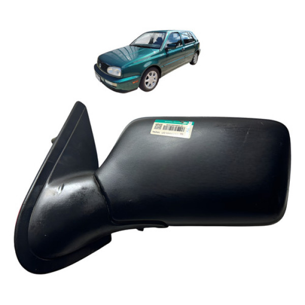 Retrovisor Esquerdo Manual Volkswagen Golf Gl 1996 1997