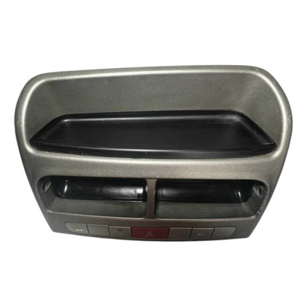 Moldura Central Fiat Linea 2010/14 735403135 (usado) Cinza