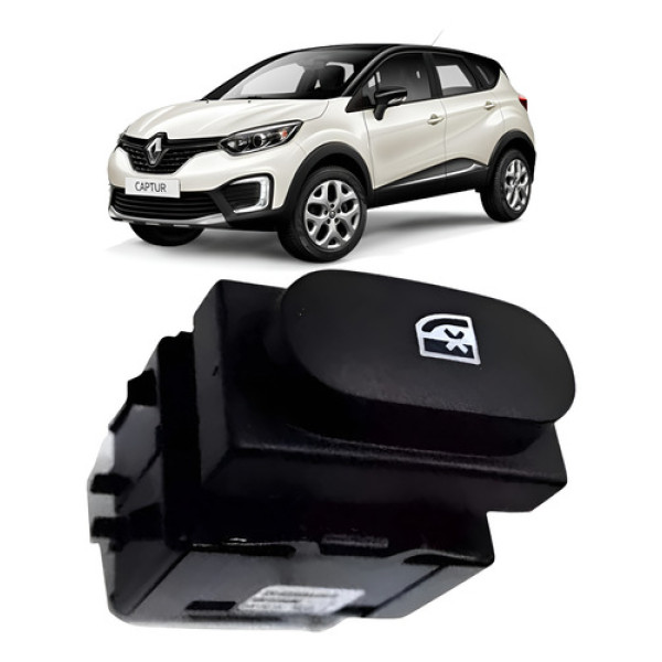Botão Trava Dos Vidros Renault Captur 2018/2019 254298400r
