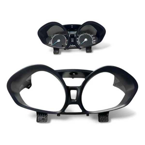 Moldura Do Painel Instrumentos Ford Ka New Fiesta Ecosport Preto