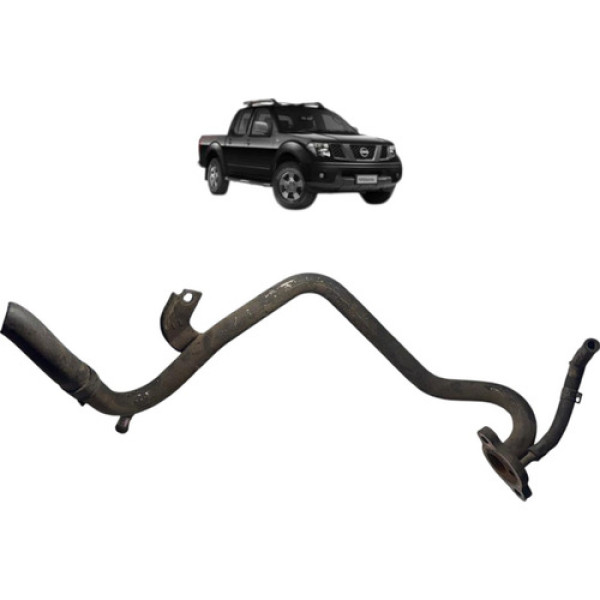 Cano Agua Do Motor Nissan Frontier 2.5 2011 2012 Preto