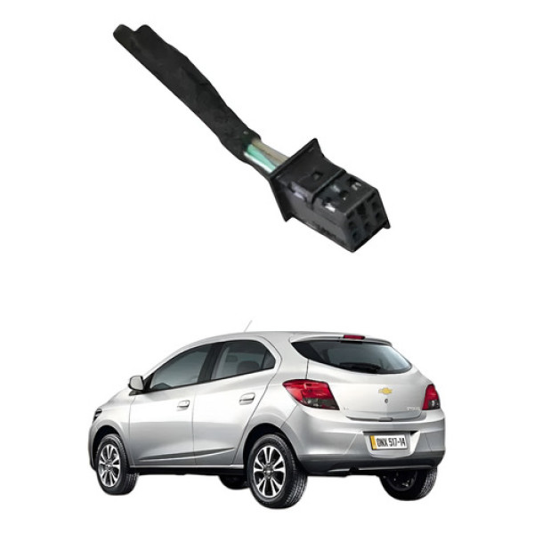 Chicote Pisca Alerta Agile Montana Onix Prisma Gm Preto