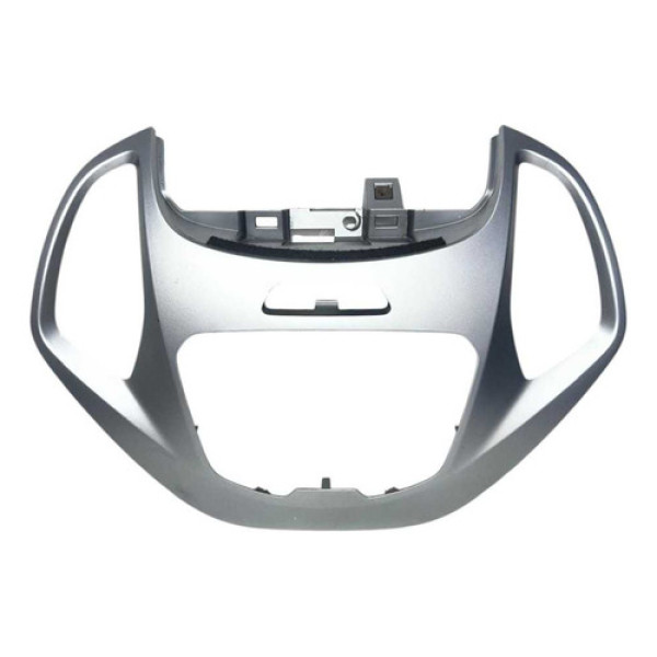 Moldura Central Painel Ford Ka 2019 Cinza (usado) Cinza Liso