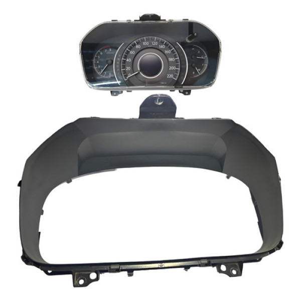 Capa Para Painel Instrumentos Honda Crv 2013 2014 Preto Verde-escuro