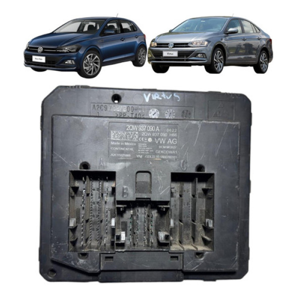 Módulo Bcm Volkswagen Polo Virtus 2018 2022 2qw937090a