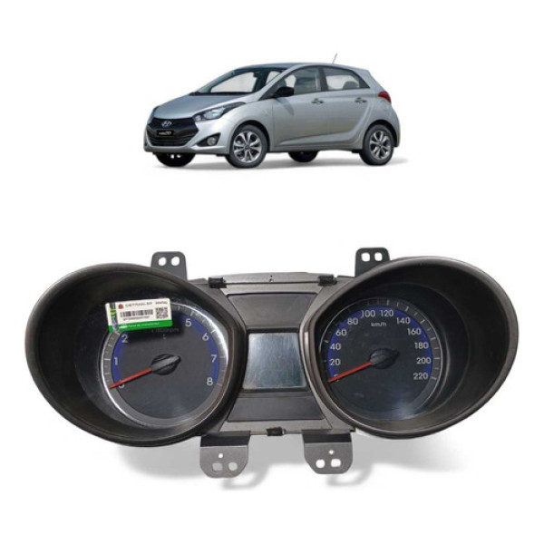 Painel Instrumento Hyundai Hb20 2013 2014 Manual Preto