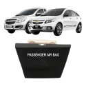 Botão On/off Airbag Gm Agile Montana 2010 2016 94763245 Preto