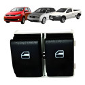 Botão Duplo Vidro Elétrico Vw Fox Gol Polo Saveiro 6q0959858