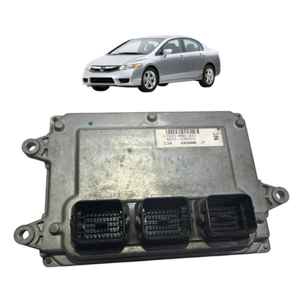 Módulo Injeção Honda New Civic 1.8 Aut 2008 2009 37820rnvb51