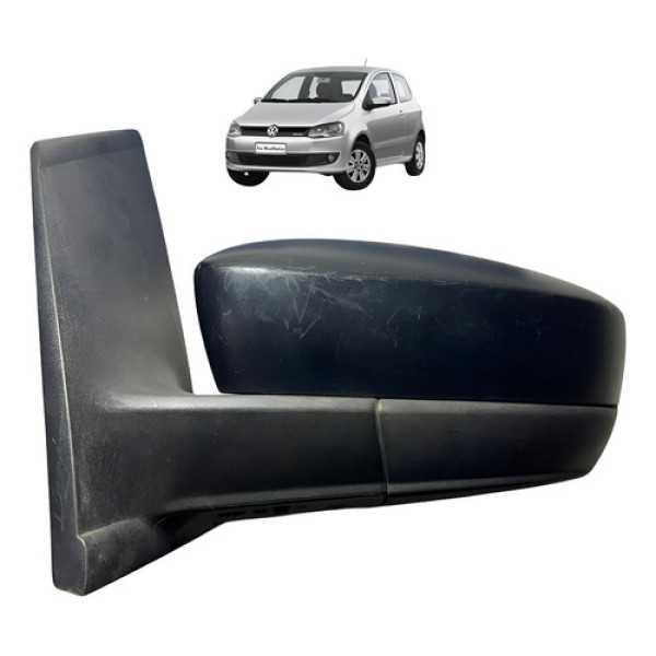 Retrovisor Esquerdo Manual Volkswagen Fox 2013 2014 2015