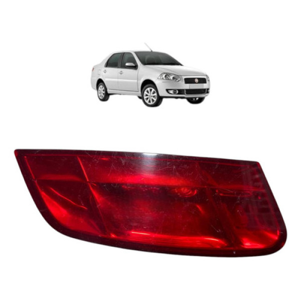 Lanterna Direita Mala Traseira Fiat Siena Original 2009 2010 Direito/passageiro Vermelho