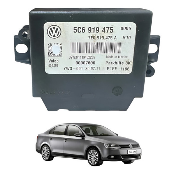 Módulo Estacionamento Park Vw Jetta 2011 2014 5c6919475